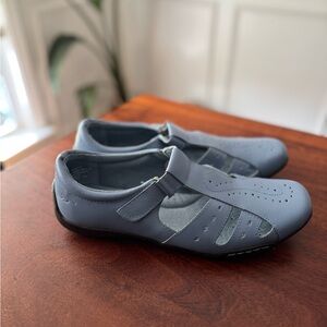 DR SCHOLLS Size 10 W Advanced Comfort Series Light Blue Mary Jane Loafer